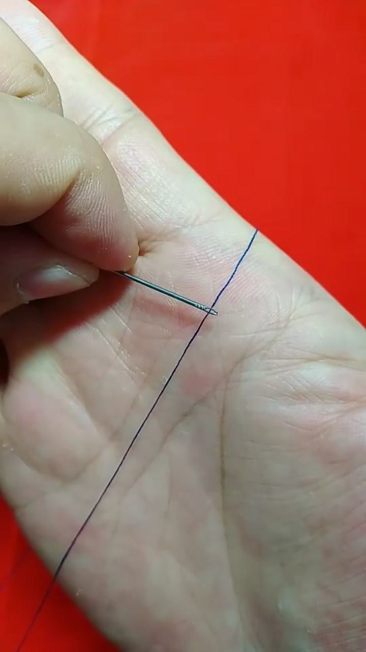 穿针引线的新方法,真的很实用