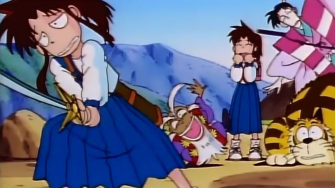 九龙珠天草四郎变成身材火辣的兔女郎铁剑竟然立马就中招了