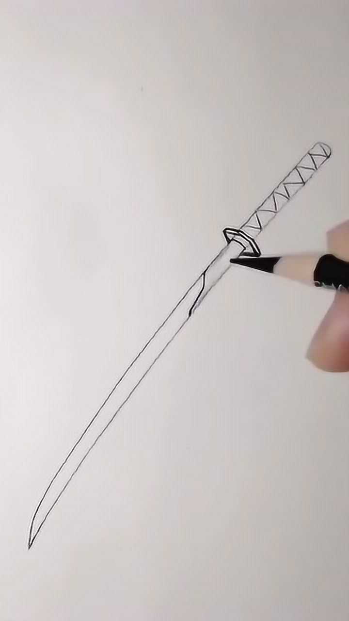 手绘教你画刺客伍六七里的魔刀千刃教程很详细一学就会