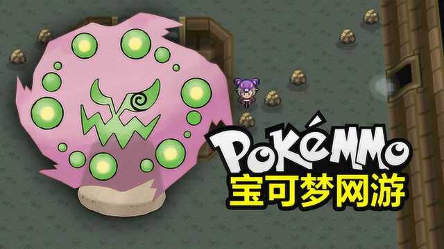 花岩怪 鬼盆栽捕抓地点归途洞窟【PokeMMO】宝可梦网游