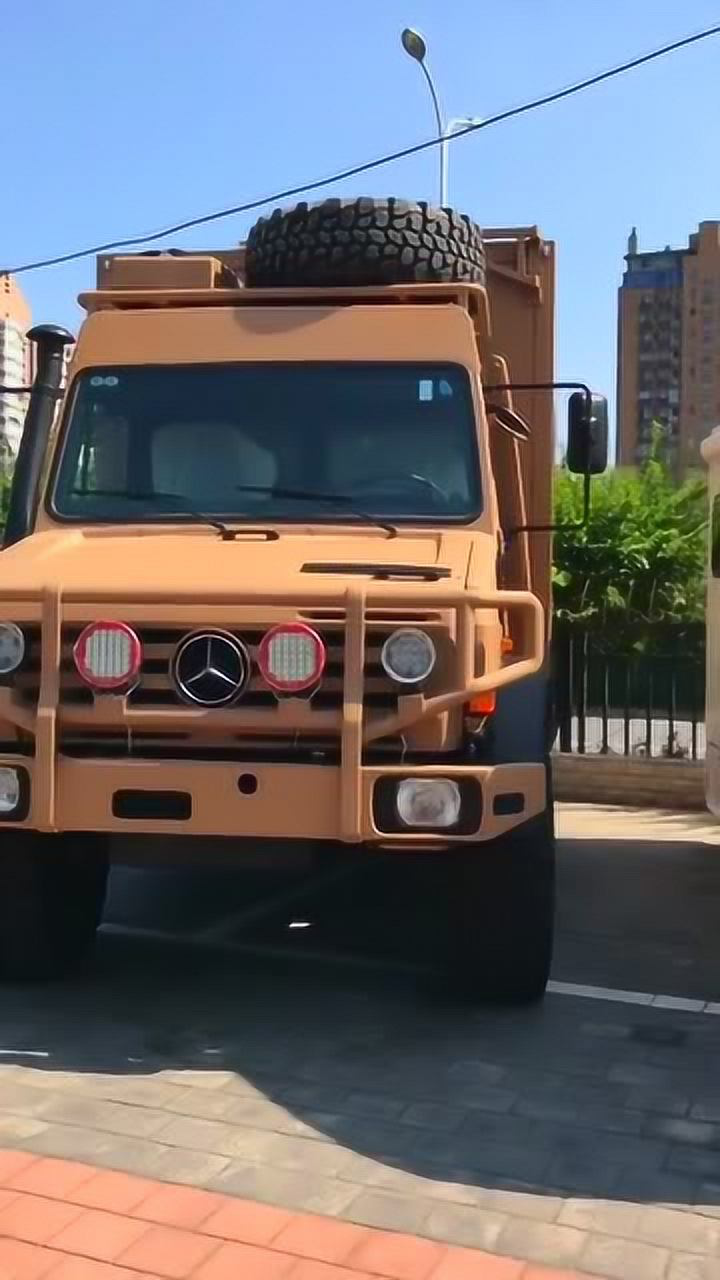 真正的越野之王乌尼莫克房车简直太霸气了