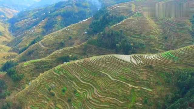 航拍贵州从江县东朗镇梯田,相比加榜梯田,你觉得哪里更胜一筹