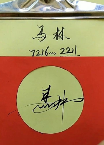 马林艺术签名设计大气好看