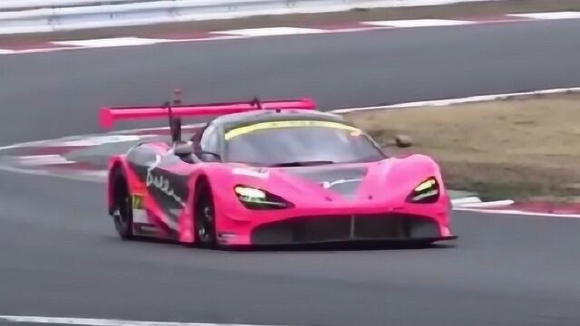 迈凯伦720S GT3在富士 SGT官方测试