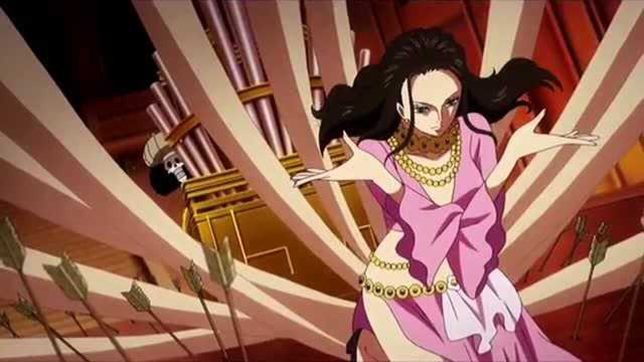 海贼王和之国篇,罗宾是真的美,和之国篇的绝世舞姬罗宾