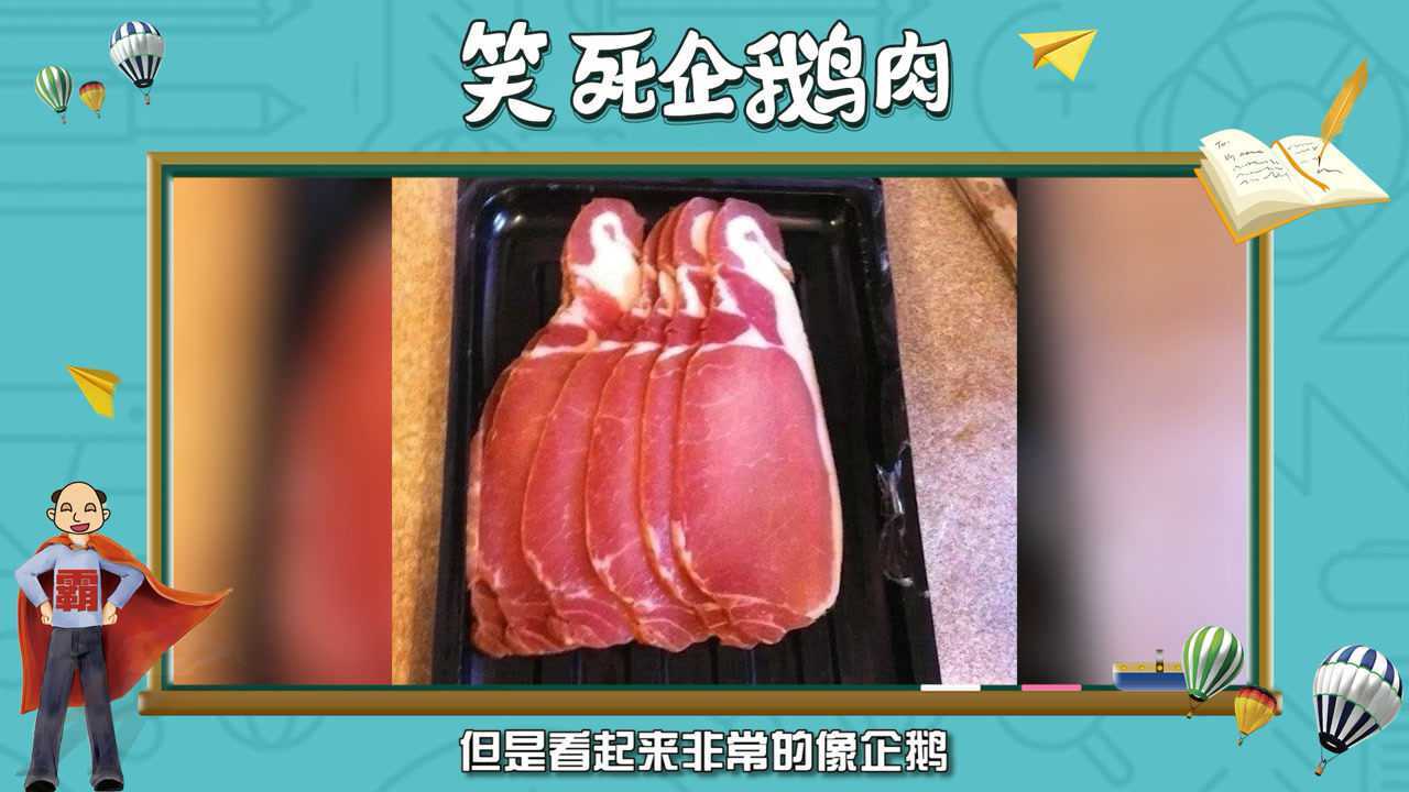 一张图带你了解"笑死企鹅肉"的出处