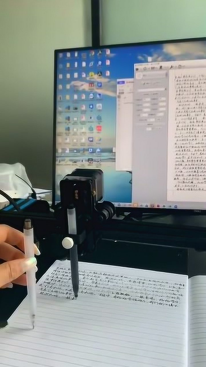 机器自动写字机有了这个软件之后再也不怕写不完作业了