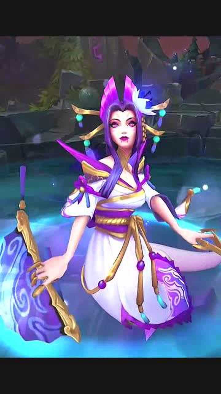英雄联盟:灵魂莲华蛇女皮肤,这波说实话,石化可以躲,但是没必要