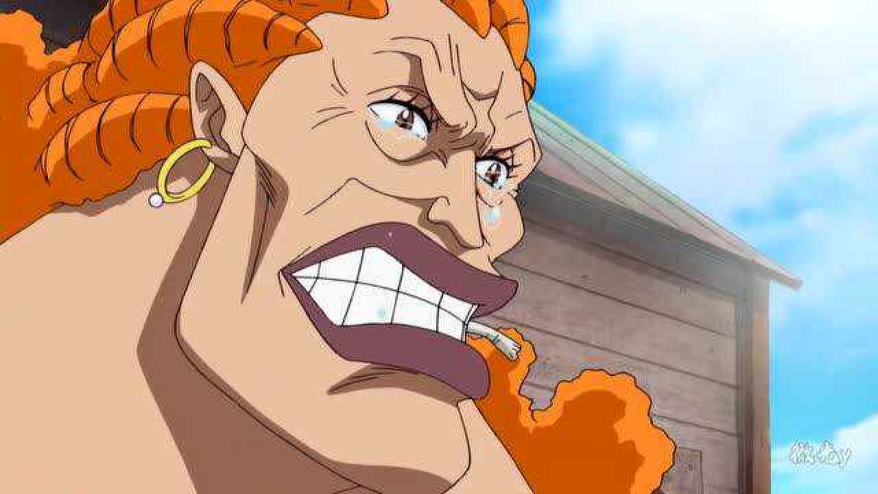 海贼王精彩剪辑达旦唯一一次对卡普出手这是母亲的悲伤吧