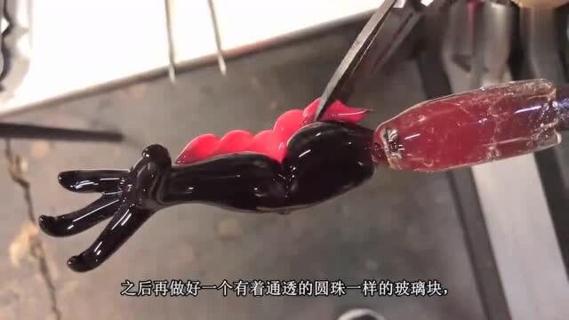 玻璃工艺品是如何制作成的瞧这条中国龙,栩栩如生