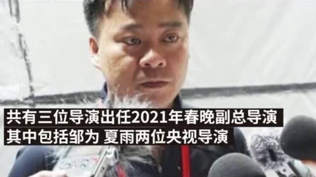 陈临春将任2021年春晚总导演