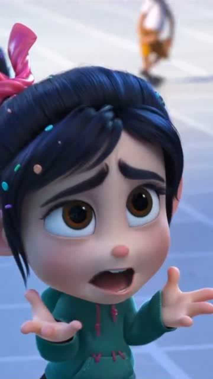 【无敌破坏王/简单拼剪/云妮洛普】云妮洛普可爱片段啊