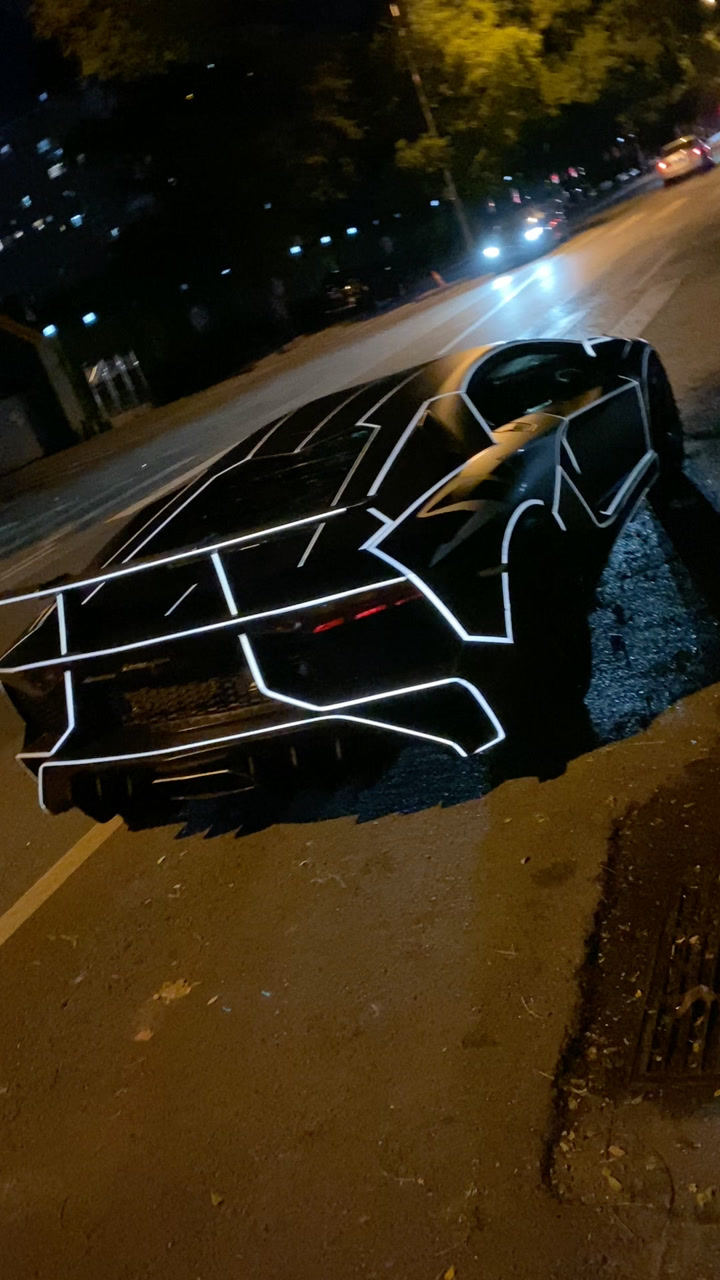 会喷火的兰博基尼大牛 夜光750