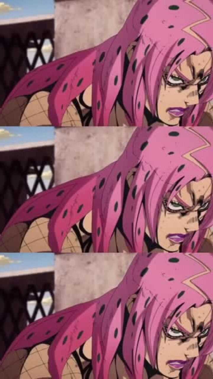 jojo的奇妙冒险:这粉色的头发,该死的魅力,这是爱吗?