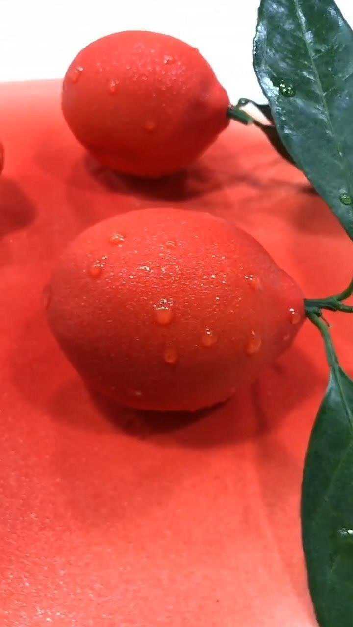 红色柠檬你们吃过吗