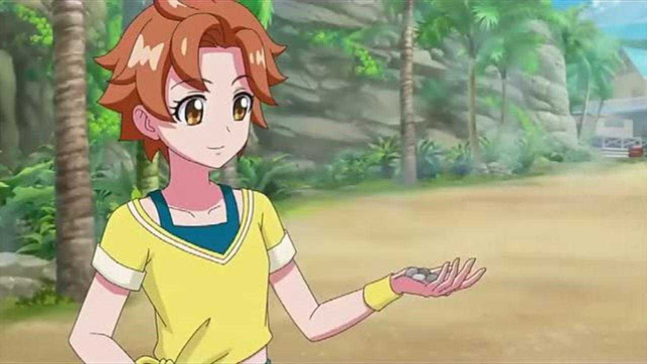 巴啦啦小魔仙希雅让海昕夏凡调查悦忧岛海面的垃圾