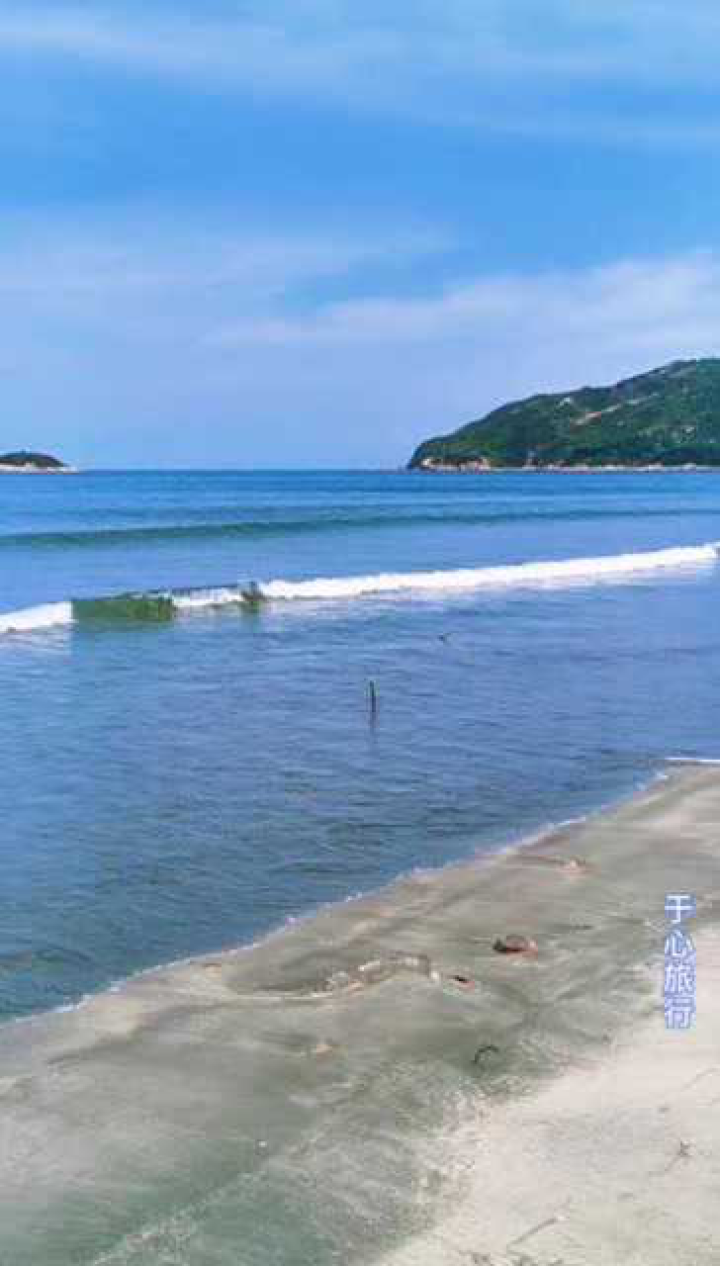 惠州双月湾的东海湾海景