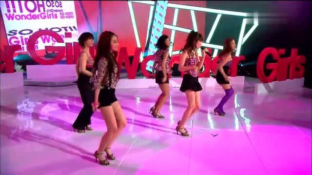 经典韩流金曲回顾之Wonder Girls《So Hot》现场版