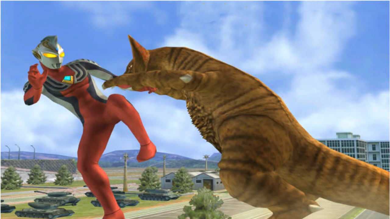 奥特曼格斗大作战:地底怪兽格莫拉对战正义化身杰斯提斯