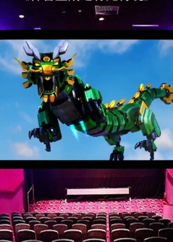 神兽金刚之青龙再现青龙金刚闪亮登场,外星人慌了