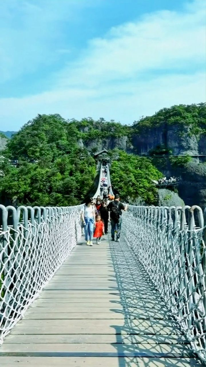 仙居神仙居彩虹桥图片