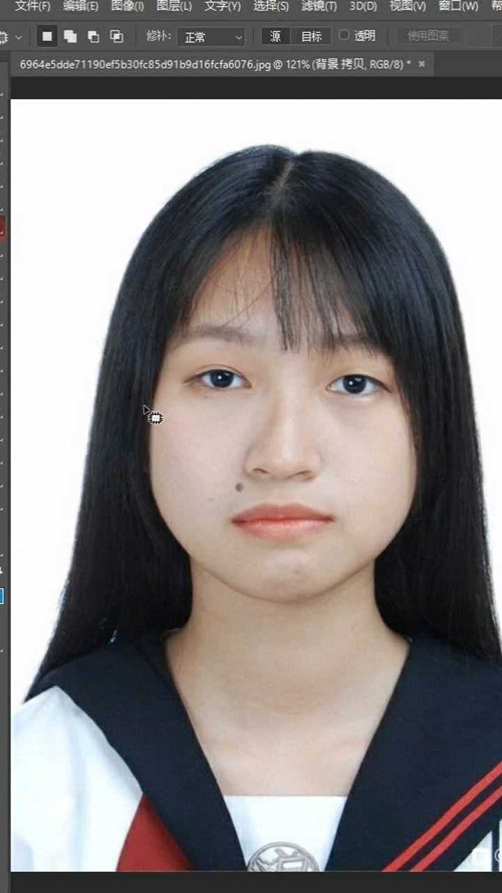 证件照修图,修好看些!
