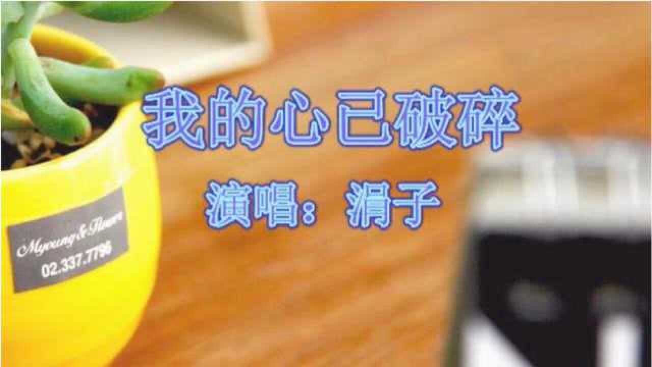 一首伤感情歌《我的心已破碎》好听极了