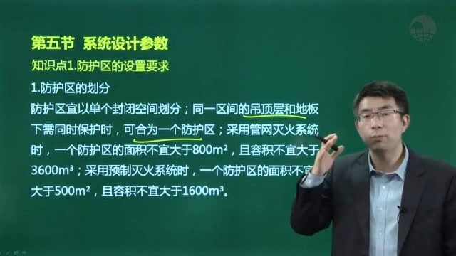 2020年一级消防工程师技术实务课程气体灭火系统(大象网盟)