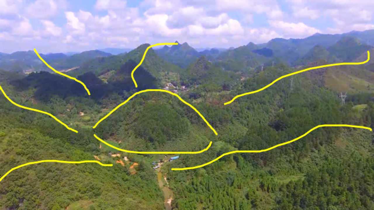 此地五龙戏珠,万朝归宗,独一无二的风水宝地