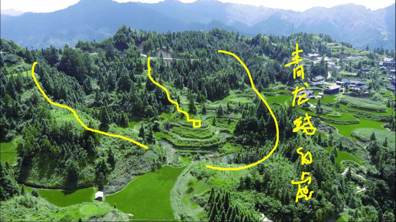 此地"青龙绕白虎",藏风聚气的格局,你觉得这里位置怎么样?