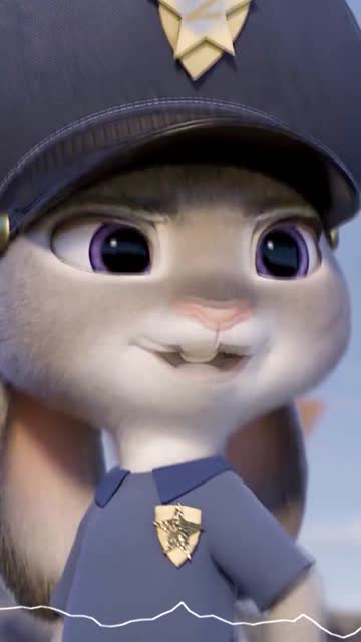 疯狂动物城,可爱的朱迪警官