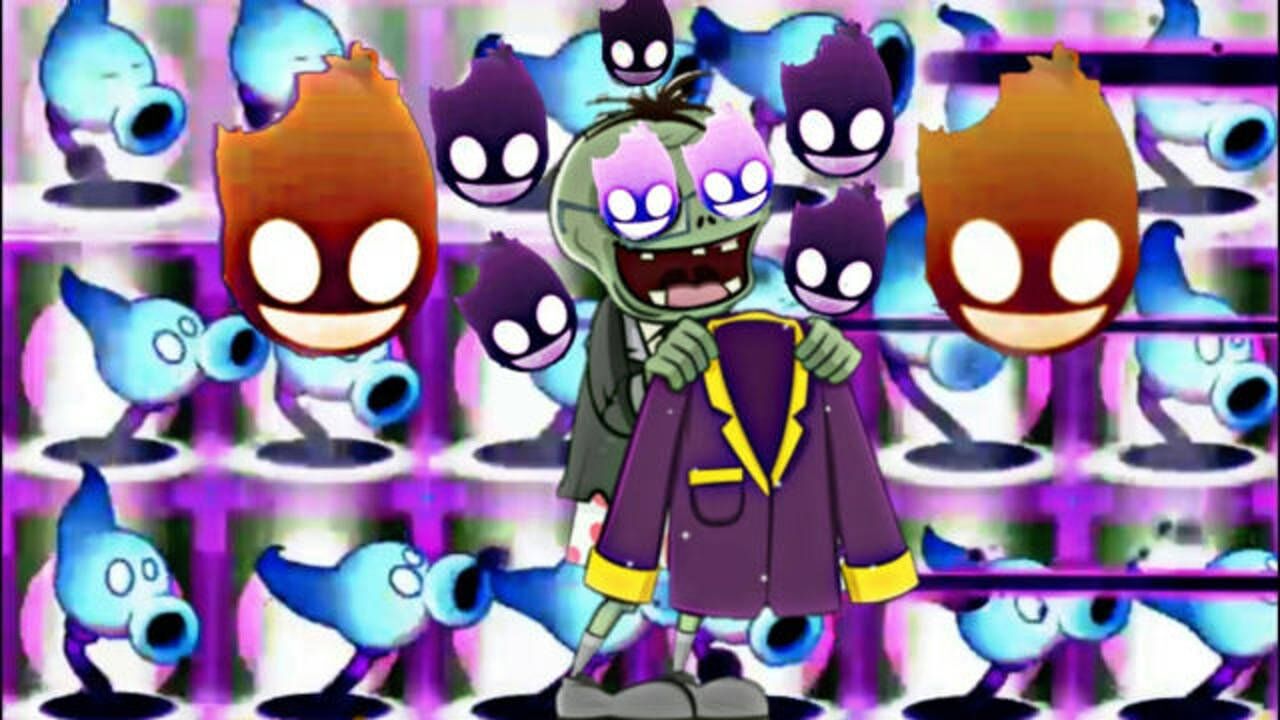 植物大战僵尸暗影豌豆连续发射数枚核弹只为对付黑暗巨龙僵博