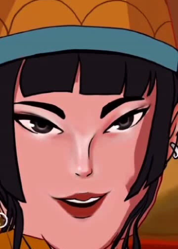 我一直以为大鱼海棠的灵婆是男的p图后才发现是一个绝世美人