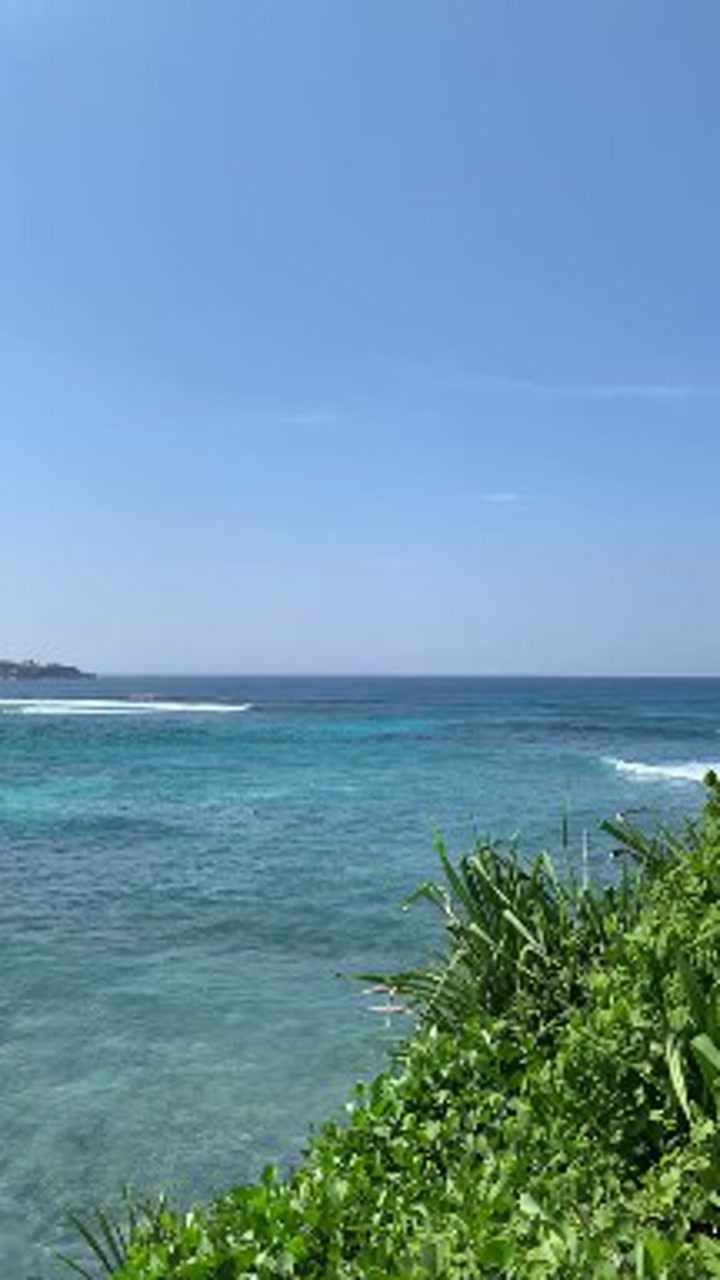 海边有风浪心中有晴天浩瀚星空余晖落日海浪和沙