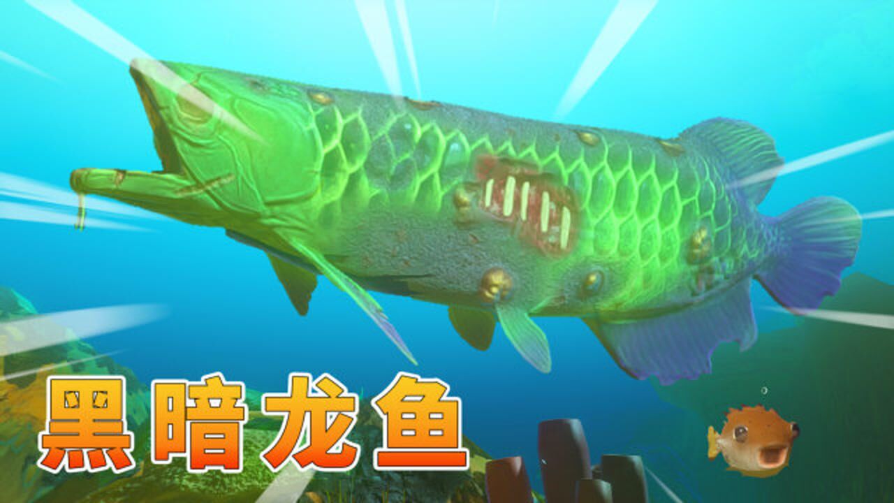 海底大猎杀47:河豚黑暗进化黑暗龙鱼