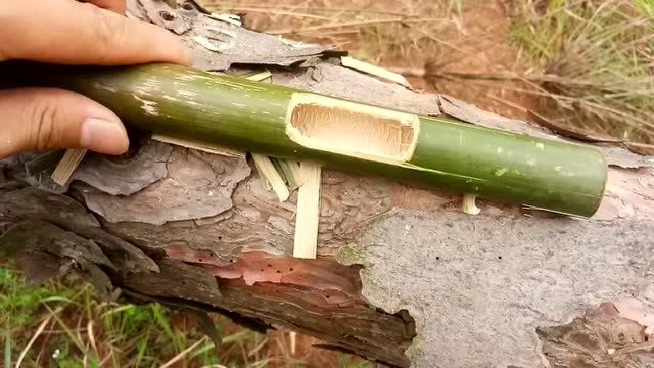 渐渐遗忘的童年记忆,80后特有的快乐贴心守候竹枪,不知道你玩过吗