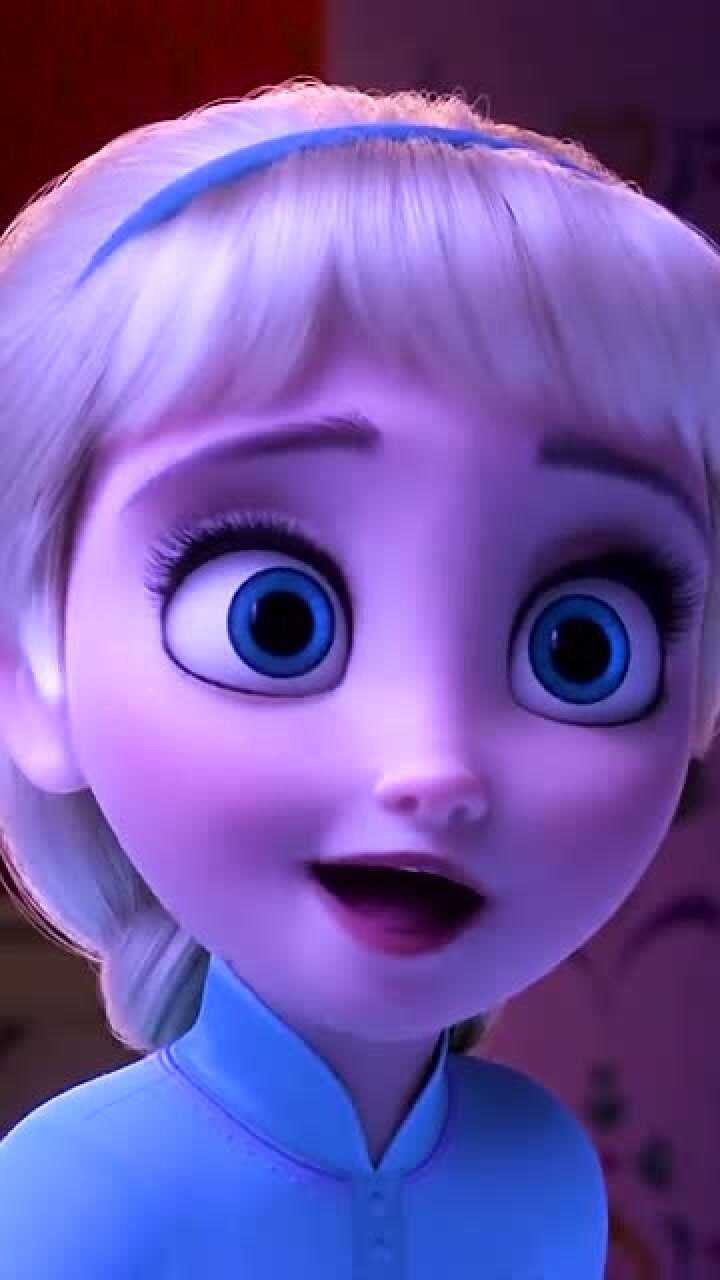 冰雪奇缘可爱调皮的小安娜艾莎好宠妹妹