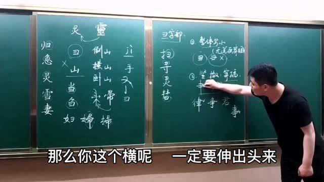 带“彐”的汉字有100多个,它有一个特殊的书写规律,你知道吗?