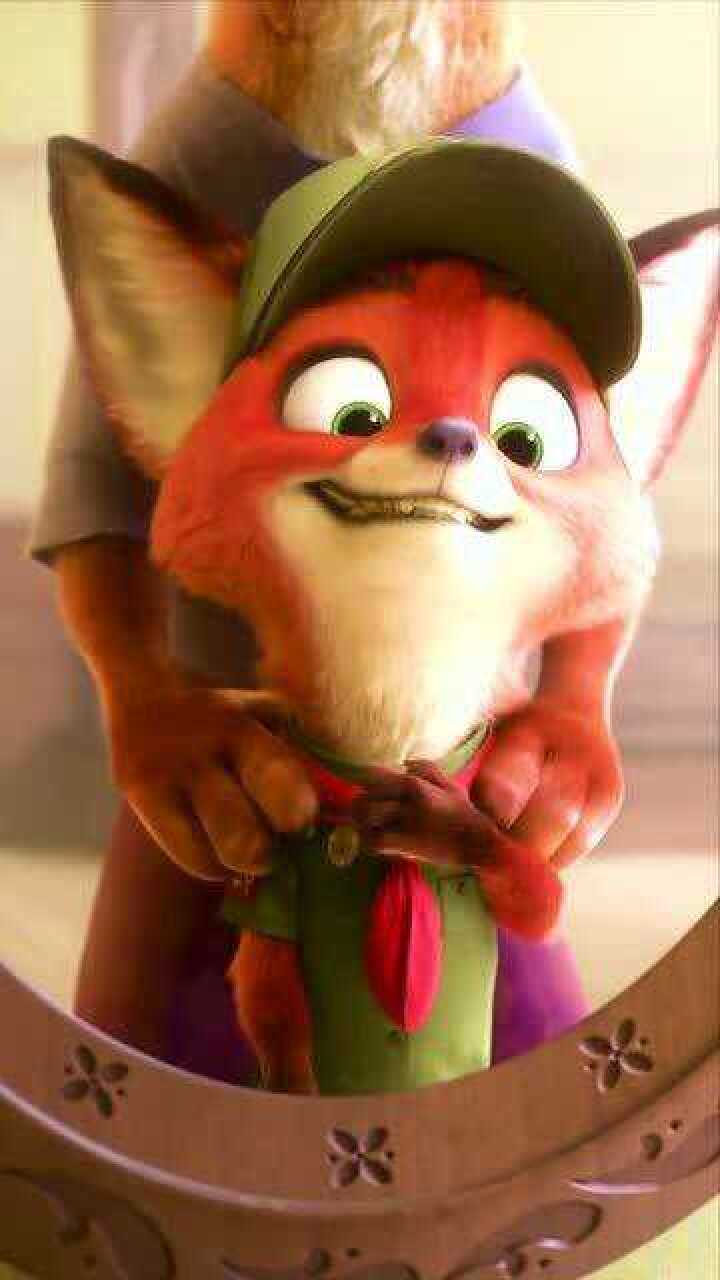 疯狂动物城可爱的尼克狐痞帅痞帅的王子