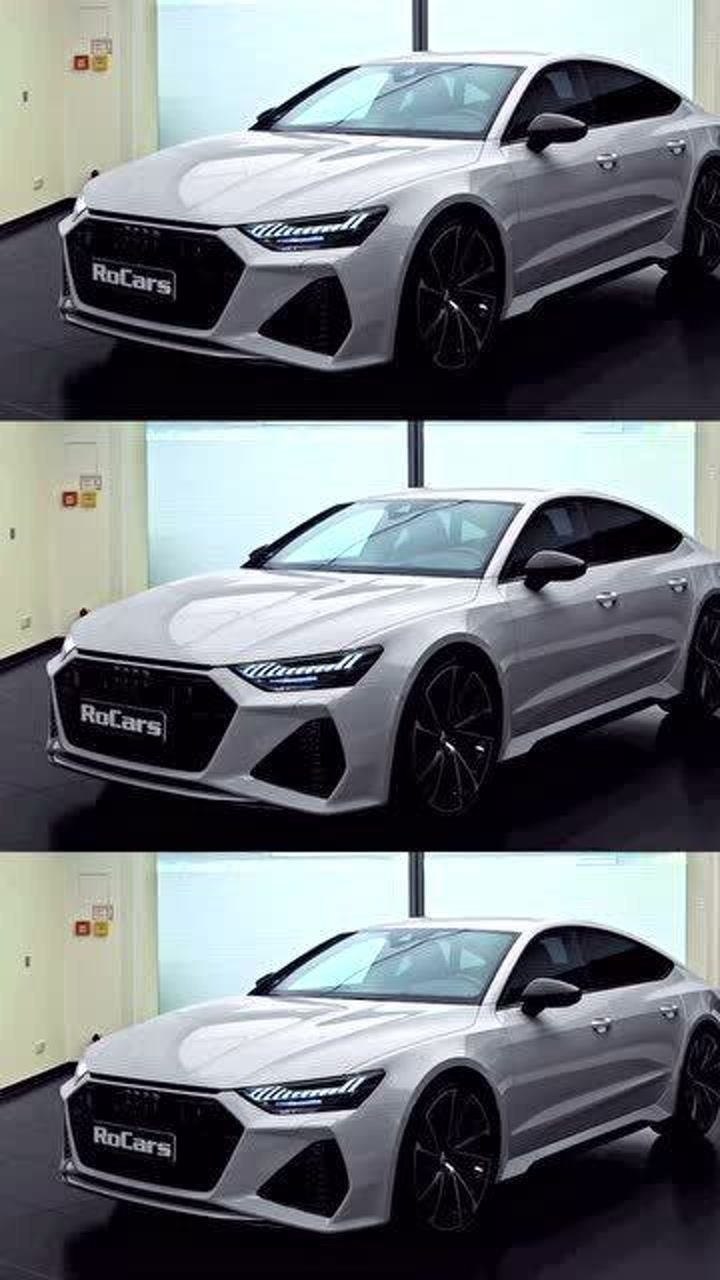 奥迪rs7西装暴徒,颜值与实力并存,地表最强买菜车!