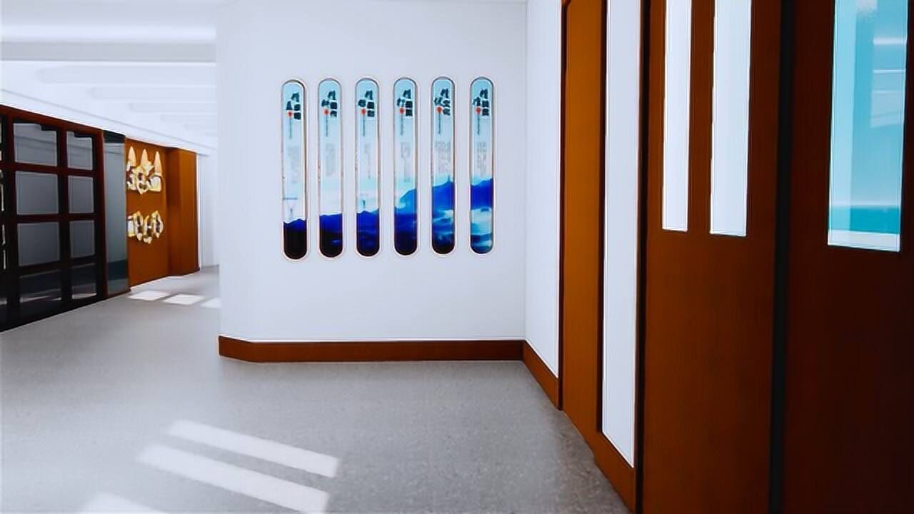 企业文化墙3d效果图【艺云传媒】