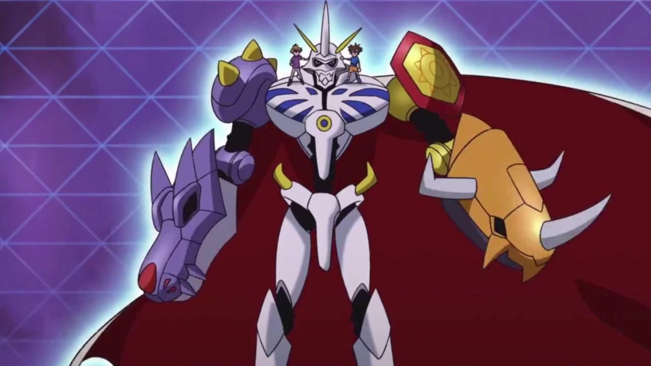 数码宝贝:神圣数码宝贝的羽毛唤醒了究极的圣骑士,奥米加兽战尼德霍格