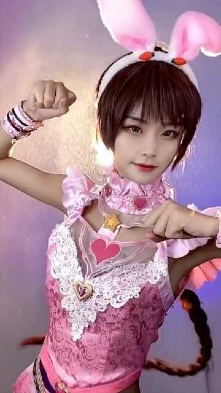 斗罗大陆幼年版小舞cos没有了大长腿还怎么一眼惊艳