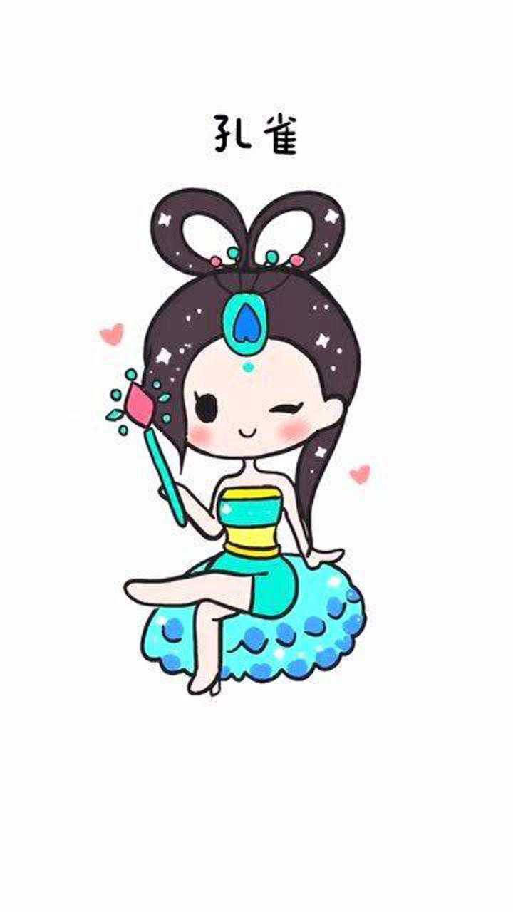 叶罗丽仙子简笔画超萌手绘卡通画学画画