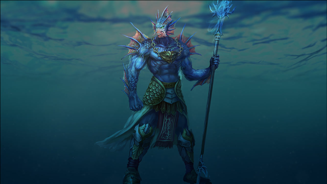 海夜叉骁勇善战,却总得不到龙王重用,一气之下化作怪物危害人间