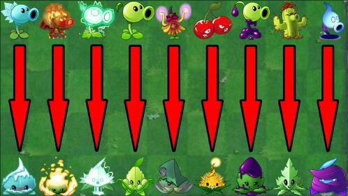 pvz2那些植物们的攻击效果 你是否都心中有数?