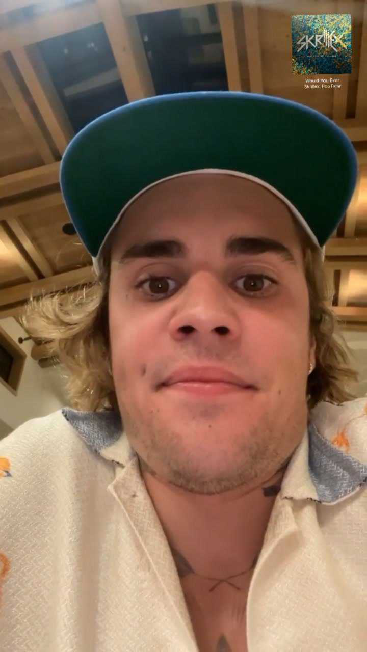 贾斯汀比伯:请欣赏我帅气的鼻孔 双下巴