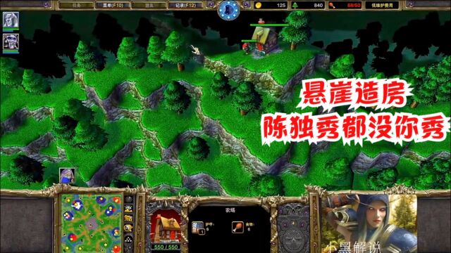 War3一枝独秀,这是我玩魔兽见过的最骚战术!!Fqq VS Rein