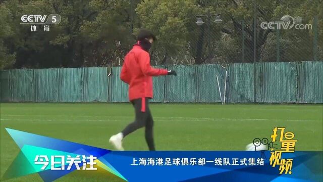 上海海港足球俱乐部一线队正式集结