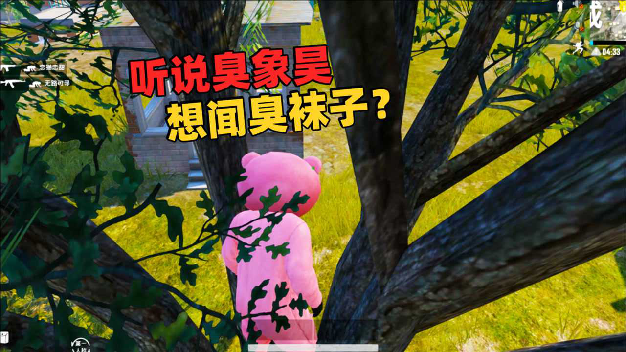 小雨吖吖落在树上挑战成功看来臭象昊要闻我的臭袜子啦